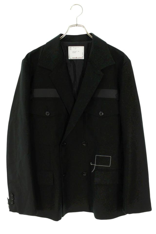 サカイ  ダブルタップス サイズ:3  25-03693M コットンバックステンジャケット 中古 SB01