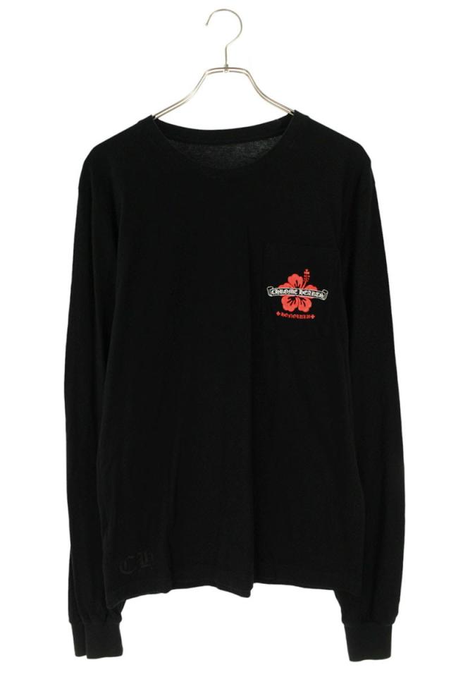 クロムハーツ サイズ:M  CH L S LTD ハワイ限定バックプリント長袖カットソー 中古 SS13