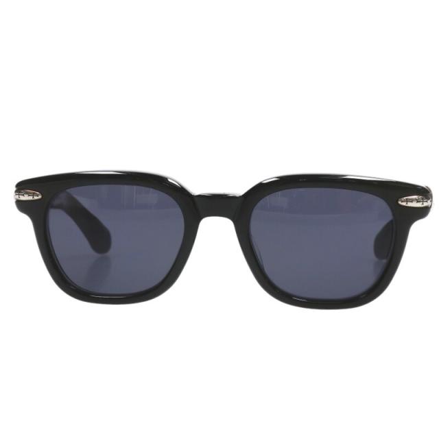 クロムハーツ サイズ:51□22-146  DRIPPIN クロスモチーフテンプルウェリントンフレームサングラス 中古 GZ11