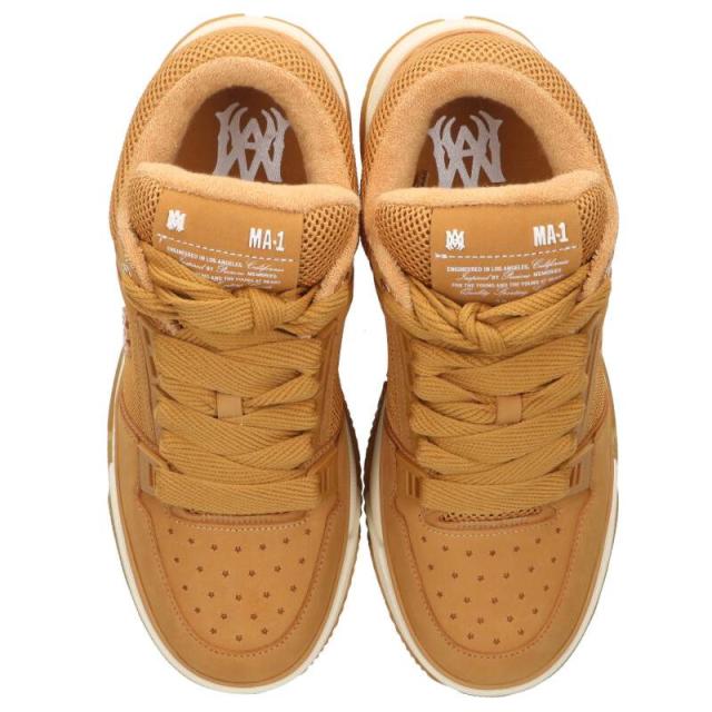 アミリ サイズ:27cm NUBUCK MA-1 MAロゴヌバックローカットスニーカー