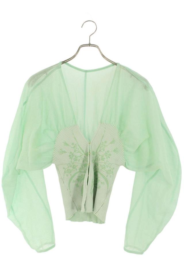 マメクロゴウチ サイズ:2  MM25SS-KN066 ニットカーディガン 中古 BS99