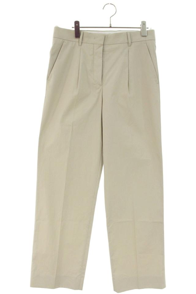 ミュウミュウ サイズ:36 MP1814 バックロゴ刺繍チノロングパンツ 中古 SB01