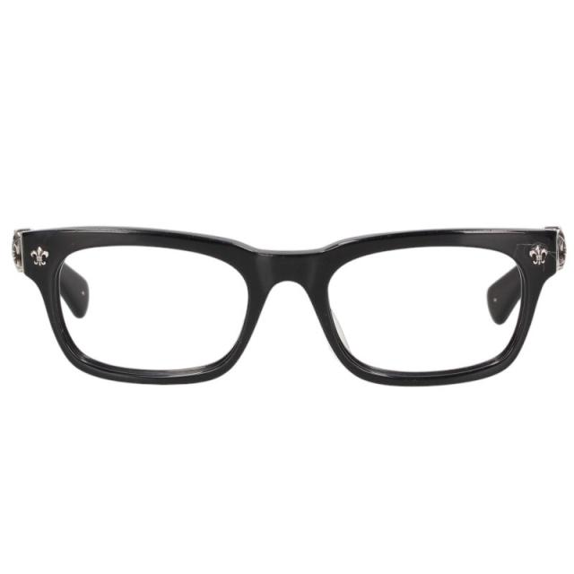 クロムハーツ サイズ:49□19-145  GITTIN ANY? BSフレアテンプルウェリントン眼鏡 中古 GZ11