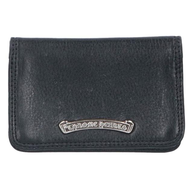 クロムハーツ   CARD CASE グロメット付きレザーカードケース 中古 SJ02