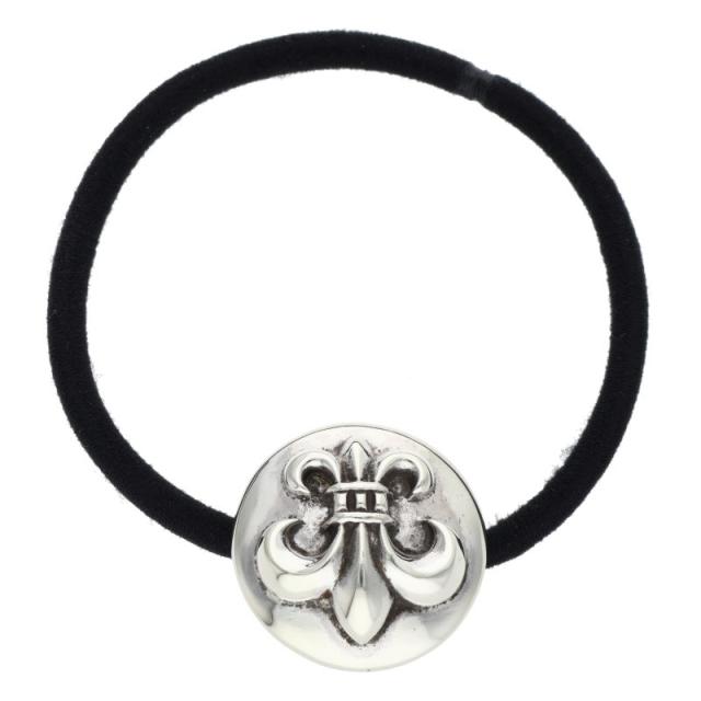 クロムハーツ HAIRBAND BSフレアボタンヘアゴム シルバーコンチョ 中古 OK15