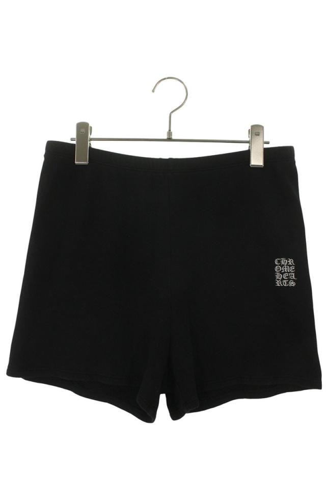クロムハーツ サイズ:S  Y NOT ロゴ刺繍ハーフパンツ 中古 GZ11