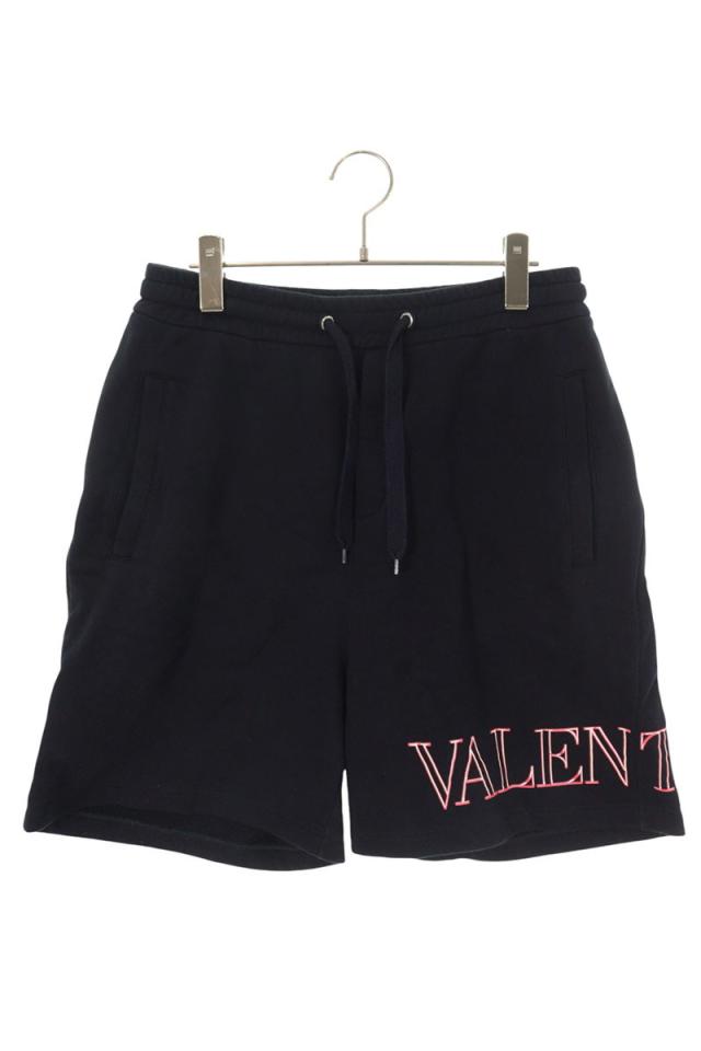 ヴァレンティノ サイズ:XS  XV3MD02C85L ロゴプリントスウェットハーフパンツ 中古 BS99
