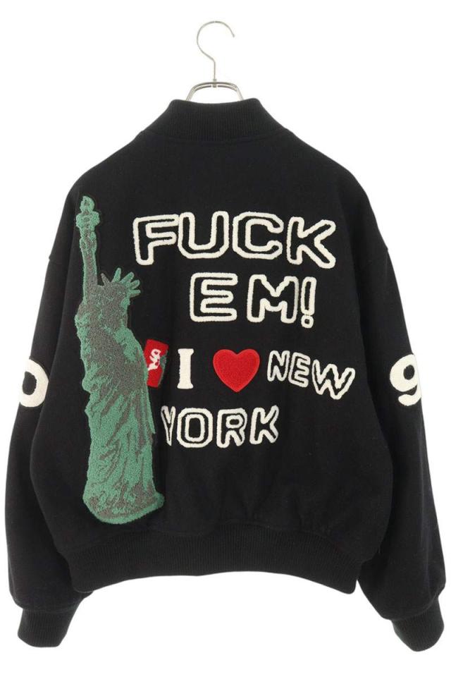 シュプリーム サイズ:M 23SS Tourist Varsity Jacket ツーリストバー