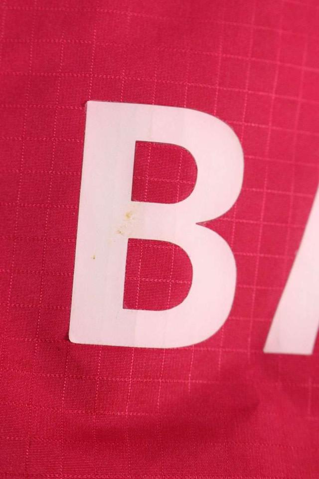 バレンシアガ サイズ:34  528638 TYD33 ロゴプリントポプリンシャツナイロンブルゾン 中古 OM10 バレンシアガ サイズ:34 528638 TYD33 ロゴプリントポプリンシャツ