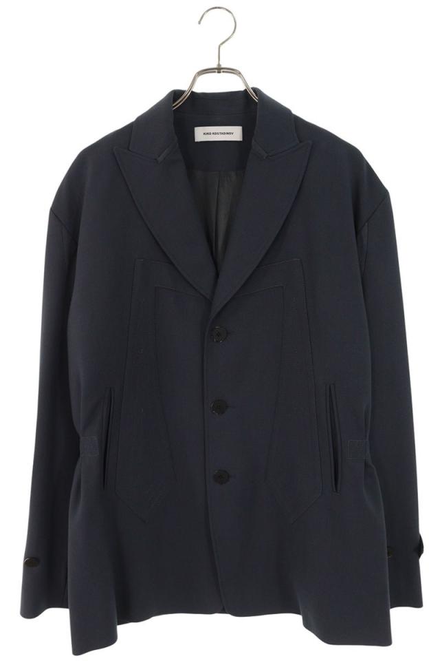 キココスタディノフ サイズ:46 23AW フロントステッチ3Bジャケット 中古 BS99