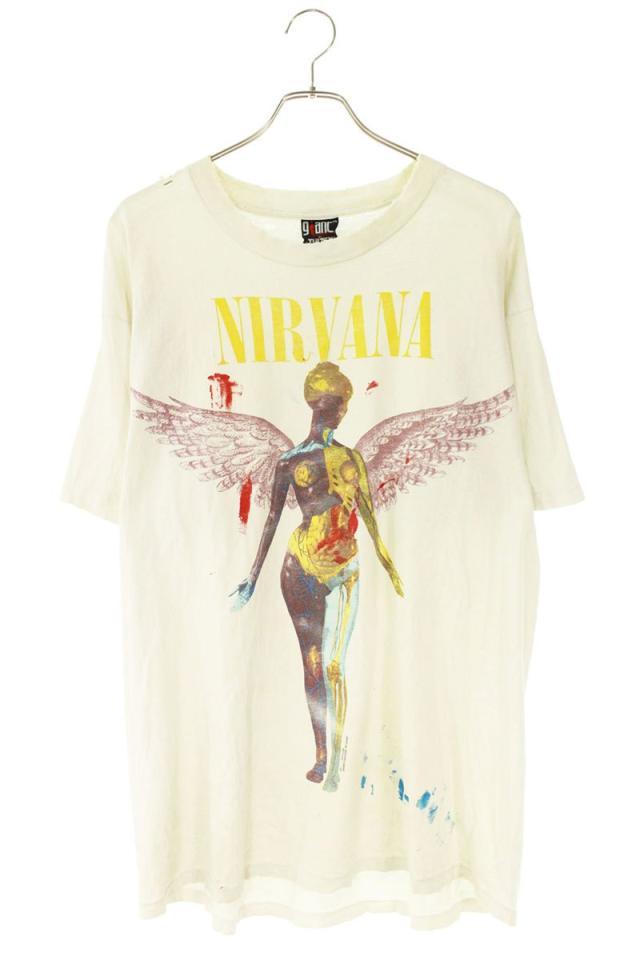 ヴィンテージ サイズ:XL NIRVANA ニルヴァーナ IN UTEROプリントTシャツ 中古 SS13