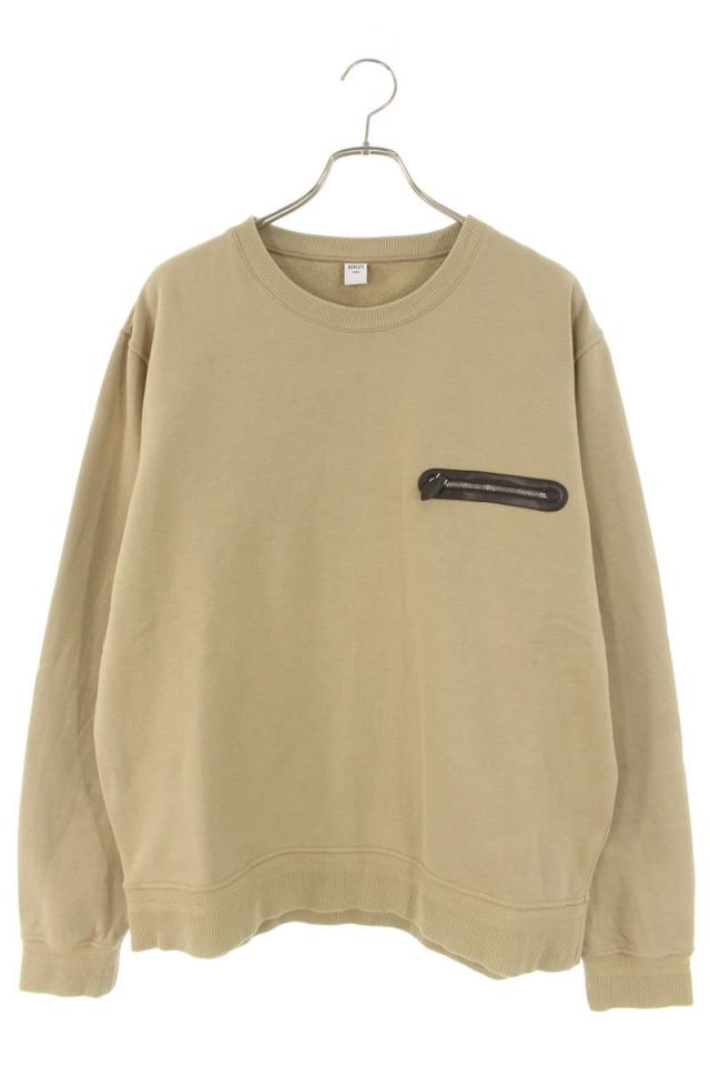 ベルルッティ サイズ:2XL  R26JRL93 レザージップデザインスウェット 中古 BS99