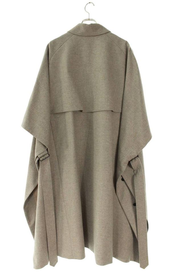 ハイク サイズ:1 202-17265 ウール混トレンチケープコート 中古 BS99 