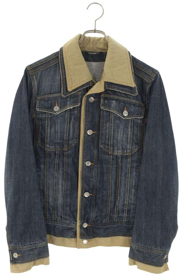 ドルチェアンドガッバーナ サイズ:44  ZDS00 9600 レイヤードデニムジャケット 中古 BS99