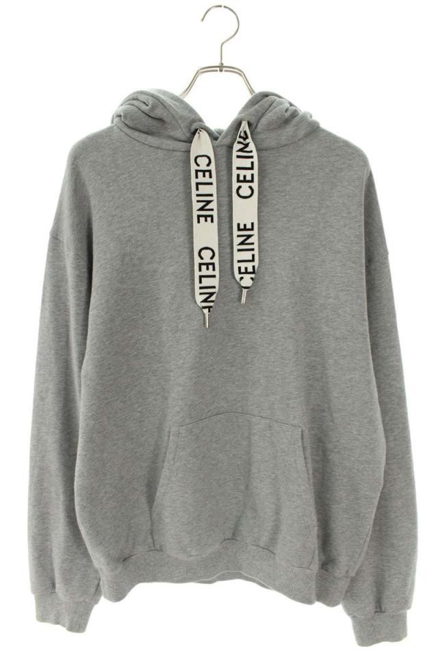 セリーヌ サイズ:L  2Y468670Q ルーズ プルオーバーパーカー 中古 SB01