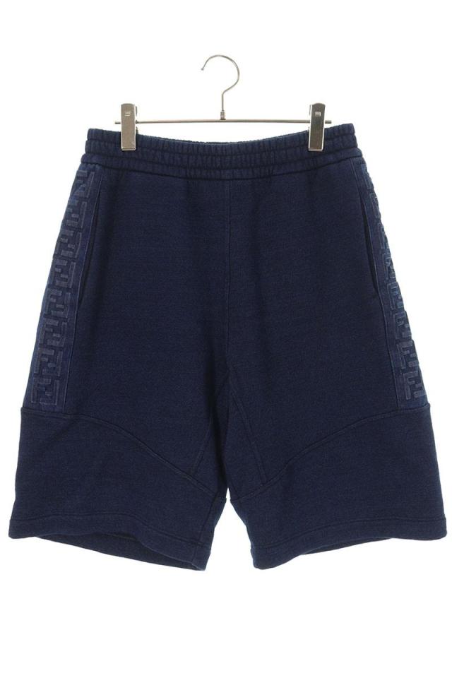 フェンディ サイズ:S  FAB651 AN5U サイドズッカ柄スウェットハーフパンツ 中古 BS99