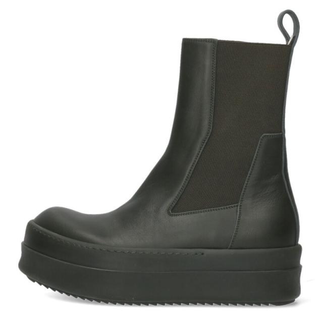 リックオウエンス サイズ:41  RP02D3850 LCO MEGA BUMPER BEATLE メガバンパーサイドゴアブーツ 中古 SB01