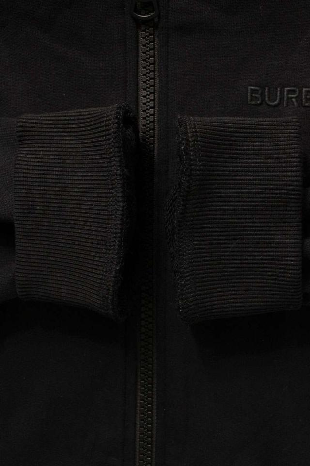 バーバリー サイズ:M 8084376 フードチェックジップアップパーカー