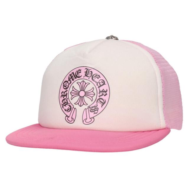 クロムハーツ   SEX TRUCKER CAP PK トラッカーキャップ PPO SEXRCDクロスボール付メッシュ帽子 中古 SS07