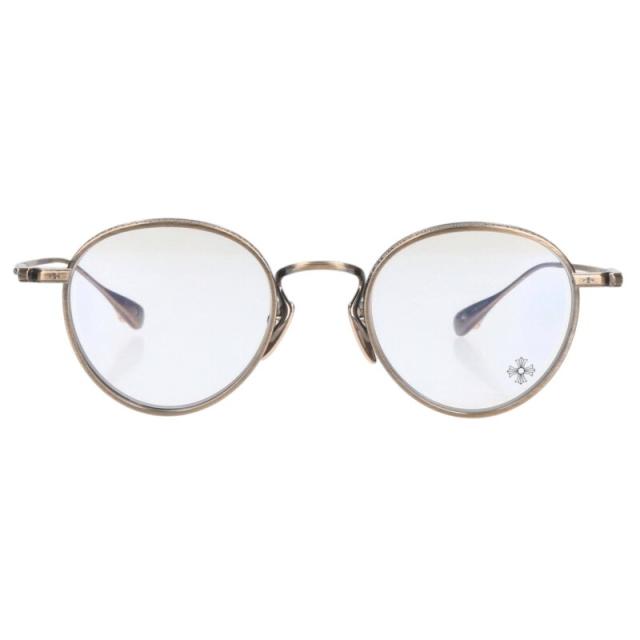 クロムハーツ サイズ:48□22-151  THICK ボストンラウンドフレーム眼鏡 中古 SS07