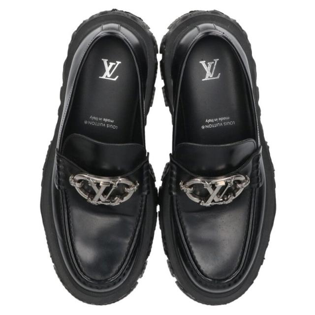 ルイヴィトン サイズ:7.5 LVバロック・ライン LVロゴローファー