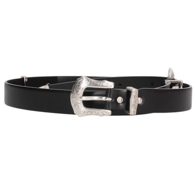 トーガ サイズ:M  TZ31-AH936 ダブルバックルベルト 中古 BS99