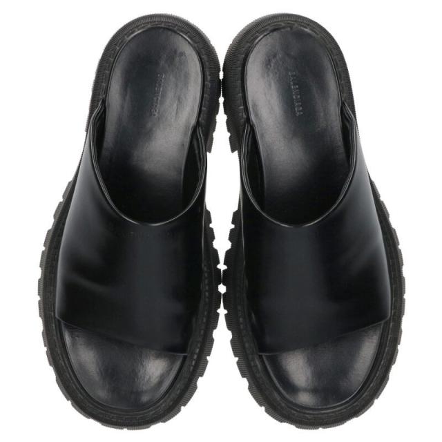 バレンシアガ サイズ:43 694906 Tractor Sandal 40MM トラクターレザー