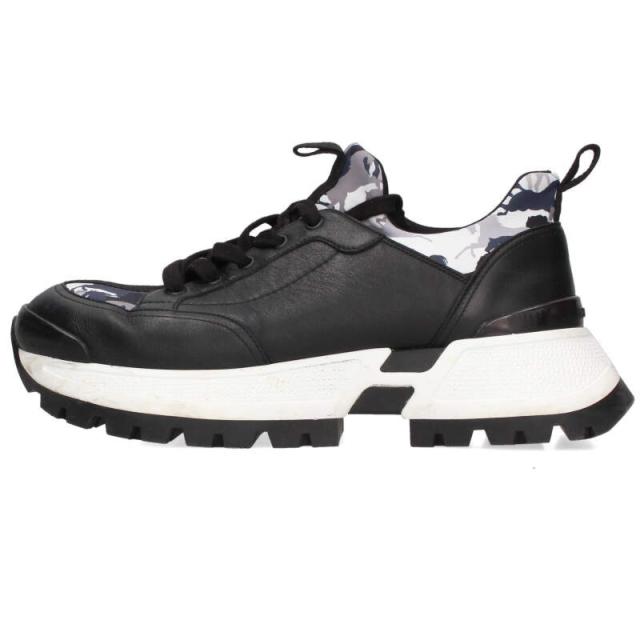 エルメス サイズ:43  H242960ZHMA410 カモフラージュローカットスニーカー 中古 BS99