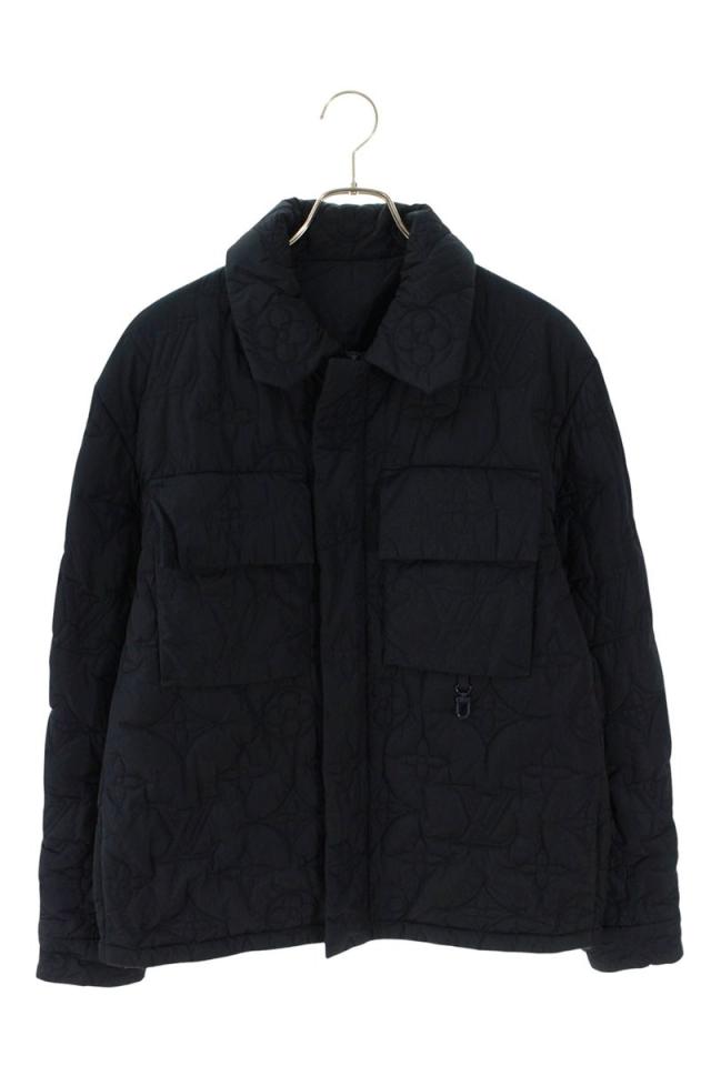 ルイヴィトン サイズ:46  HIB50WRSC モノグラムパデッドライトブルゾン 中古 SB01