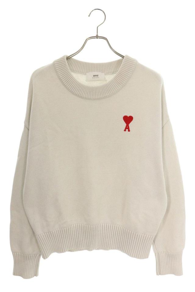 アミアレクサンドルマテュッシ サイズ:M  UKS008 ハートA刺繍ニット 中古 OM10