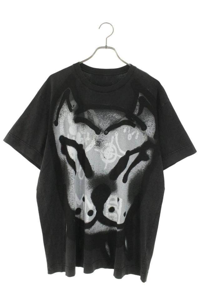 ジバンシィ サイズ:M  BM71873Y6B-001-M グラフィックプリントTシャツ 中古 BS99