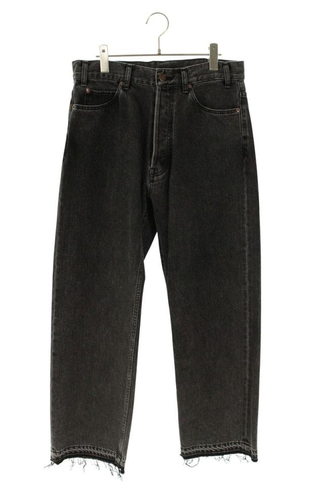 セリーヌ サイズ:30インチ  2N939947F カットオフチャコールウォッシュウェスリーデニムパンツ 中古 SB01