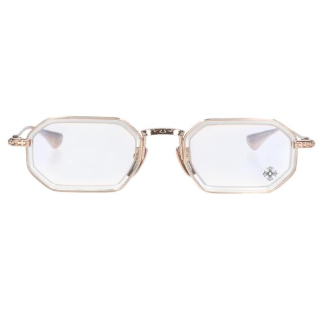 クロムハーツ   STYLIDA メタルフレームクロステンプル眼鏡 中古 GZ11