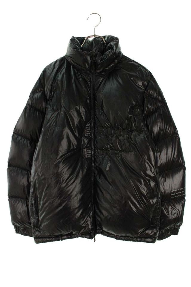 モンクレールジーニアス フラグメントデザイン サイズ:2 MAKINNON レタリングデザインダウンジャケット 中古 OM10