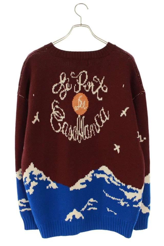 カサブランカ サイズ:M 総柄ウールニット 中古 OM10