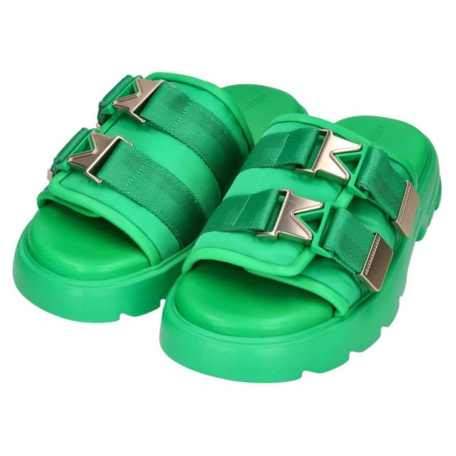 ボッテガヴェネタ サイズ:42  FLASH ダブルバックルフラッシュサンダル 中古 BS99