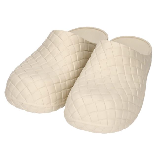ボッテガヴェネタ サイズ:45  BEEBEE CLOGS イントレチャートラバーサンダル 中古 BS99