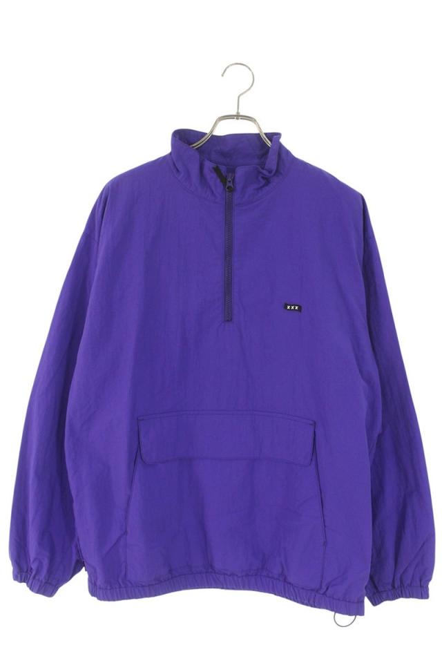 ゴッドセレクショントリプルエックス サイズ:L バックロゴハーフジップブルゾン 中古 BS99