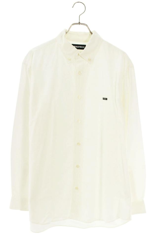 ゴッドセレクショントリプルエックス サイズ:L ロゴワッペン長袖シャツ 中古 BS99