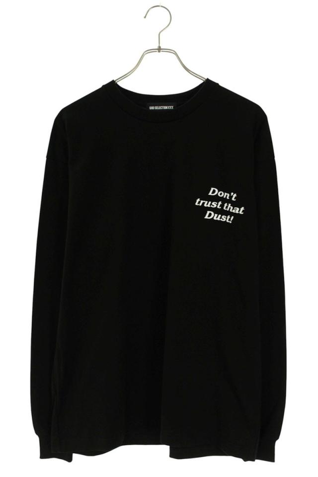 ゴッドセレクショントリプルエックス サイズ:L ロゴプリント長袖カットソー 中古 BS99