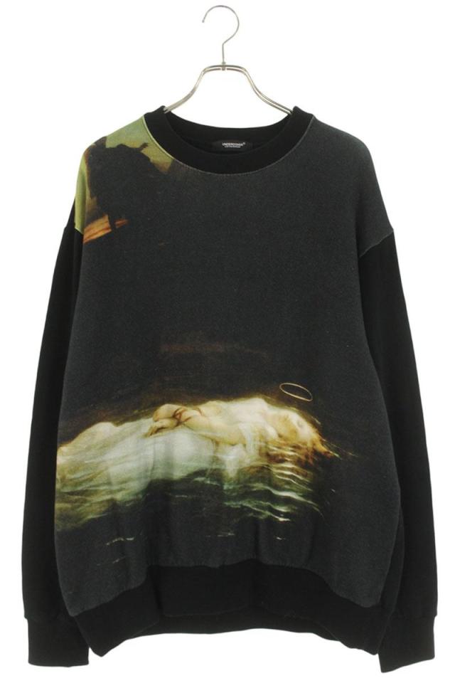 アンダーカバー サイズ:5 UC2E9806 グラフィックプリントスウェット 中古 BS99