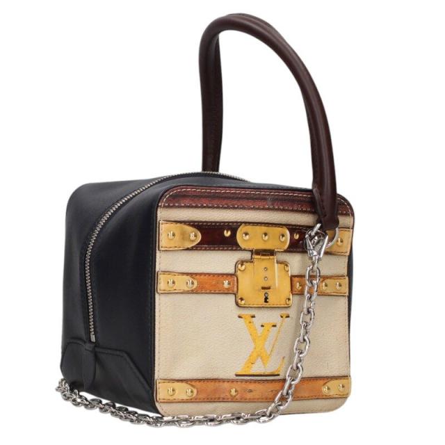 ルイヴィトン   M52350 トロンプルイユ スクエア 2WAYチェーンショルダーバッグ 中古 SB01