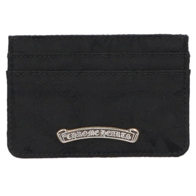クロムハーツ   DOUBLE SIDE ダブルサイド 総柄ナイロンカードケース 中古 OK15