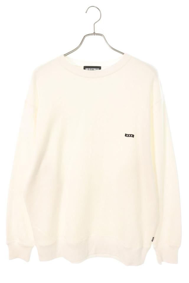 ゴッドセレクショントリプルエックス サイズ:XL ロゴワッペンスウェット 中古 BS99