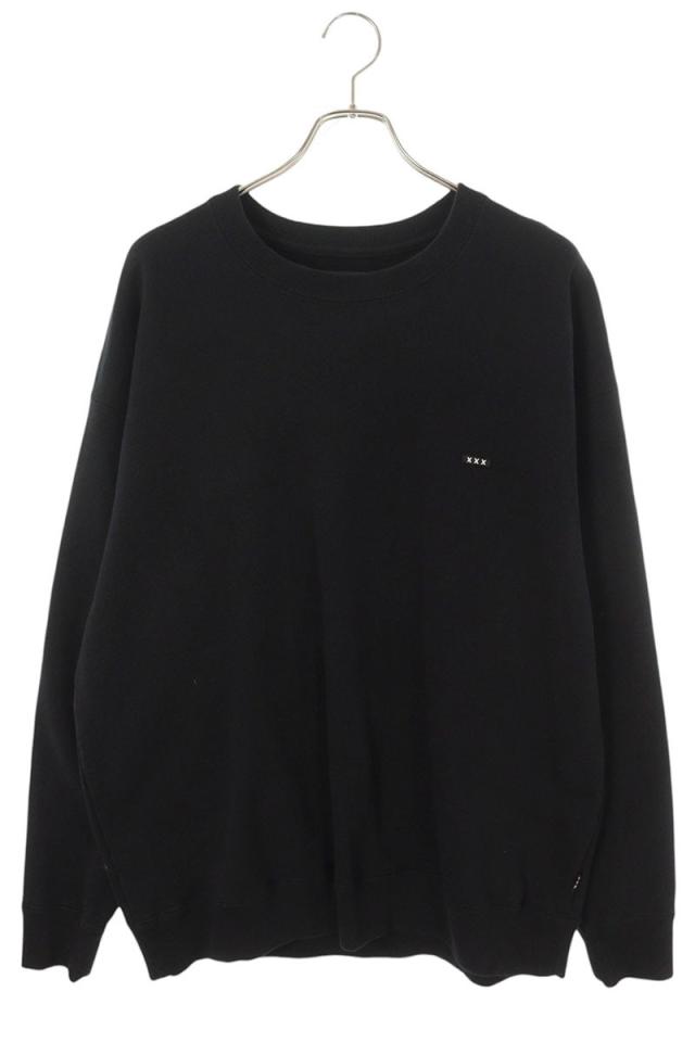 ゴッドセレクショントリプルエックス サイズ:L ロゴワッペンスウェット 中古 BS99