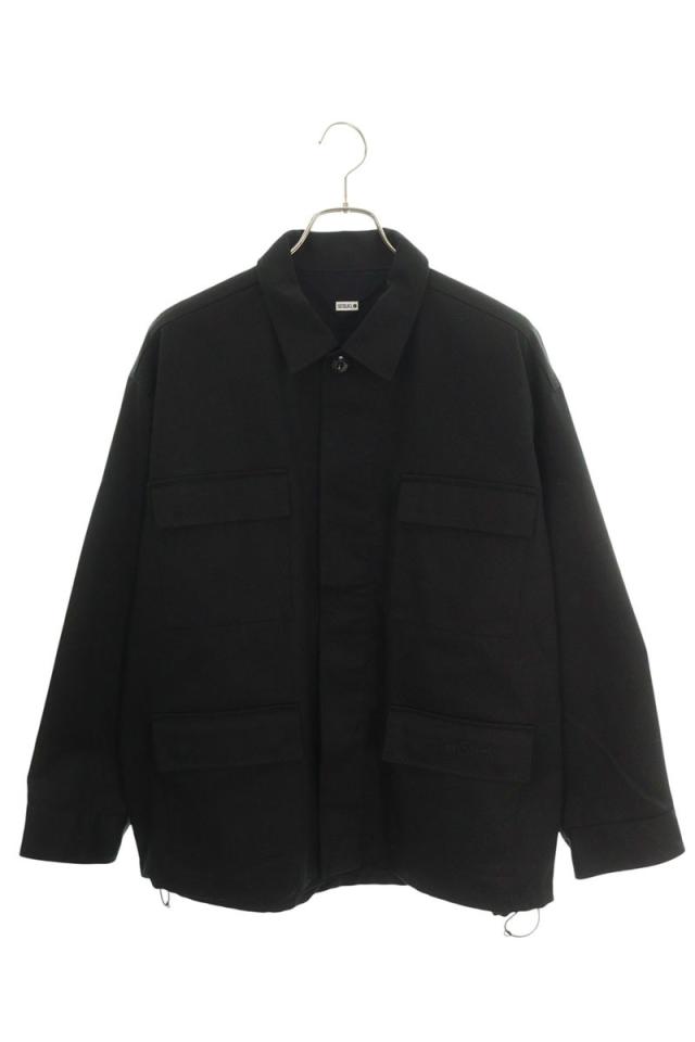 シークエル サイズ:L バックロゴプリントコットンブルゾン 中古 BS99