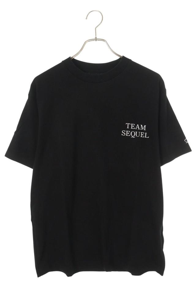 シークエル サイズ:M  24AW  SQ-24AW-TSST-01 SimpsonsプリントTシャツ 中古 BS99