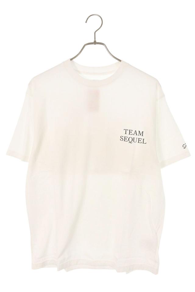 シークエル サイズ:M  24AW  SQ-24AW-TSST-01 SimpsonsプリントTシャツ 中古 BS99