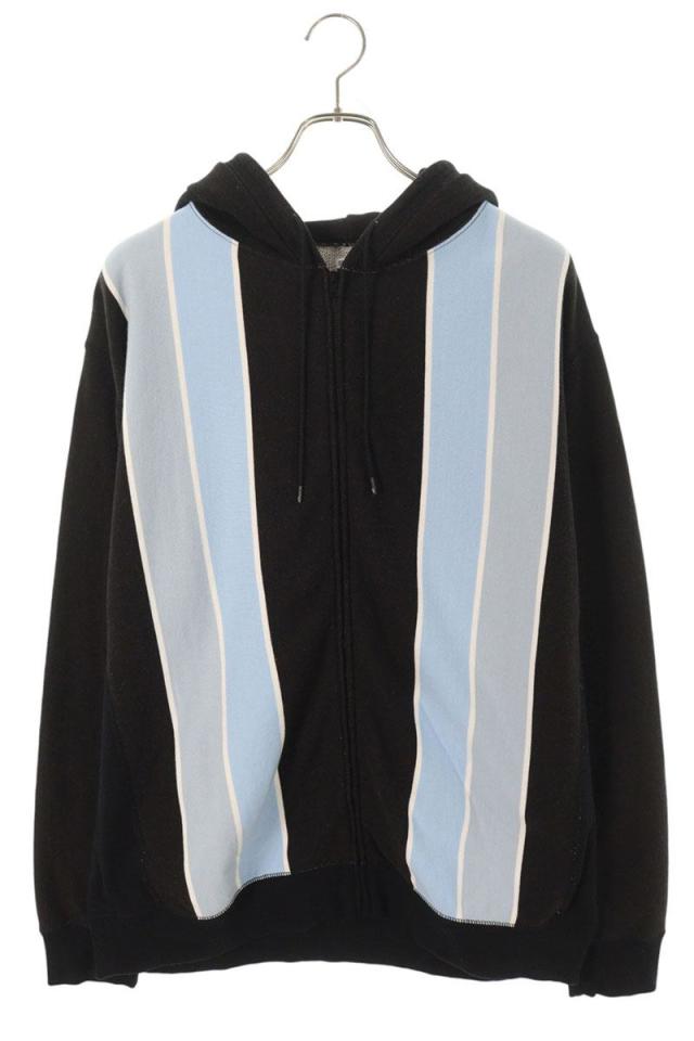 シークエル サイズ:L カラー切り替えジップパーカー 中古 BS99