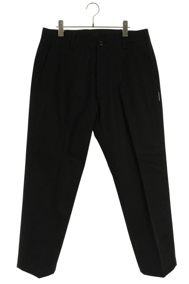 シークエル サイズ:L  TYPE-F ロゴプリントチノロングパンツ 中古 BS99